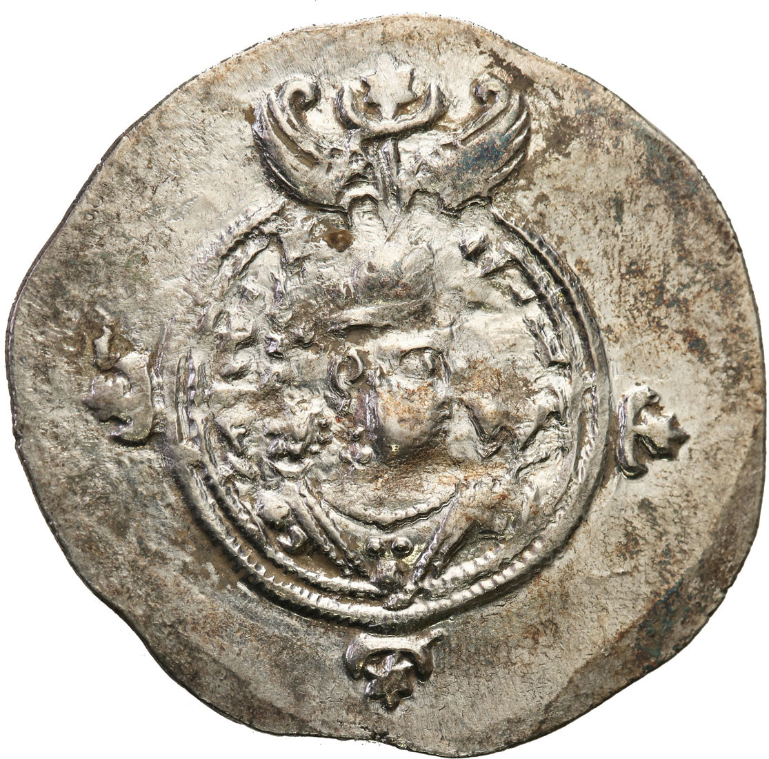 Persja, Sasanidzi. AR-drachma VI w n.e.